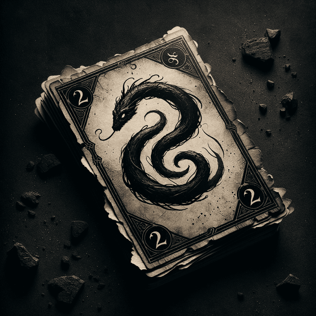 Snake Sigil card — value 2
